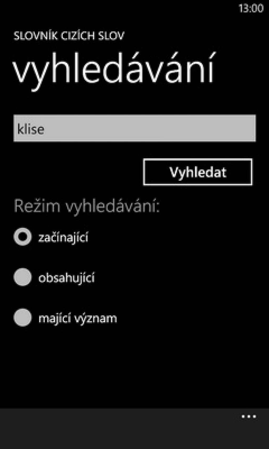 slovník