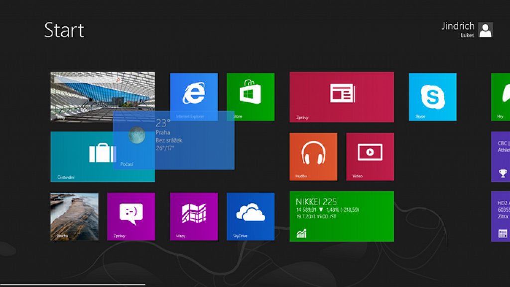 Windows 8 gesta