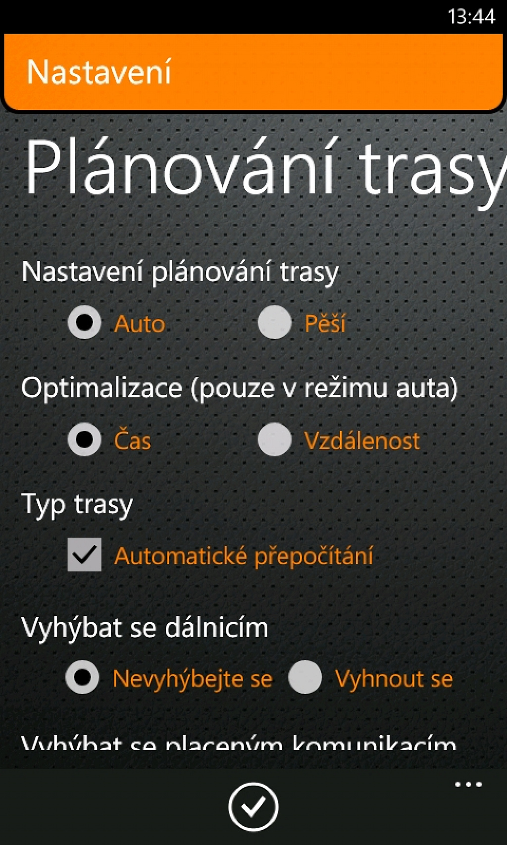 turn by turn navigation