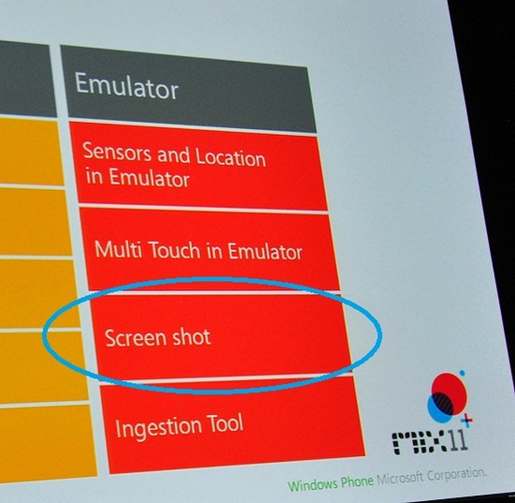 WP7 screenshot
