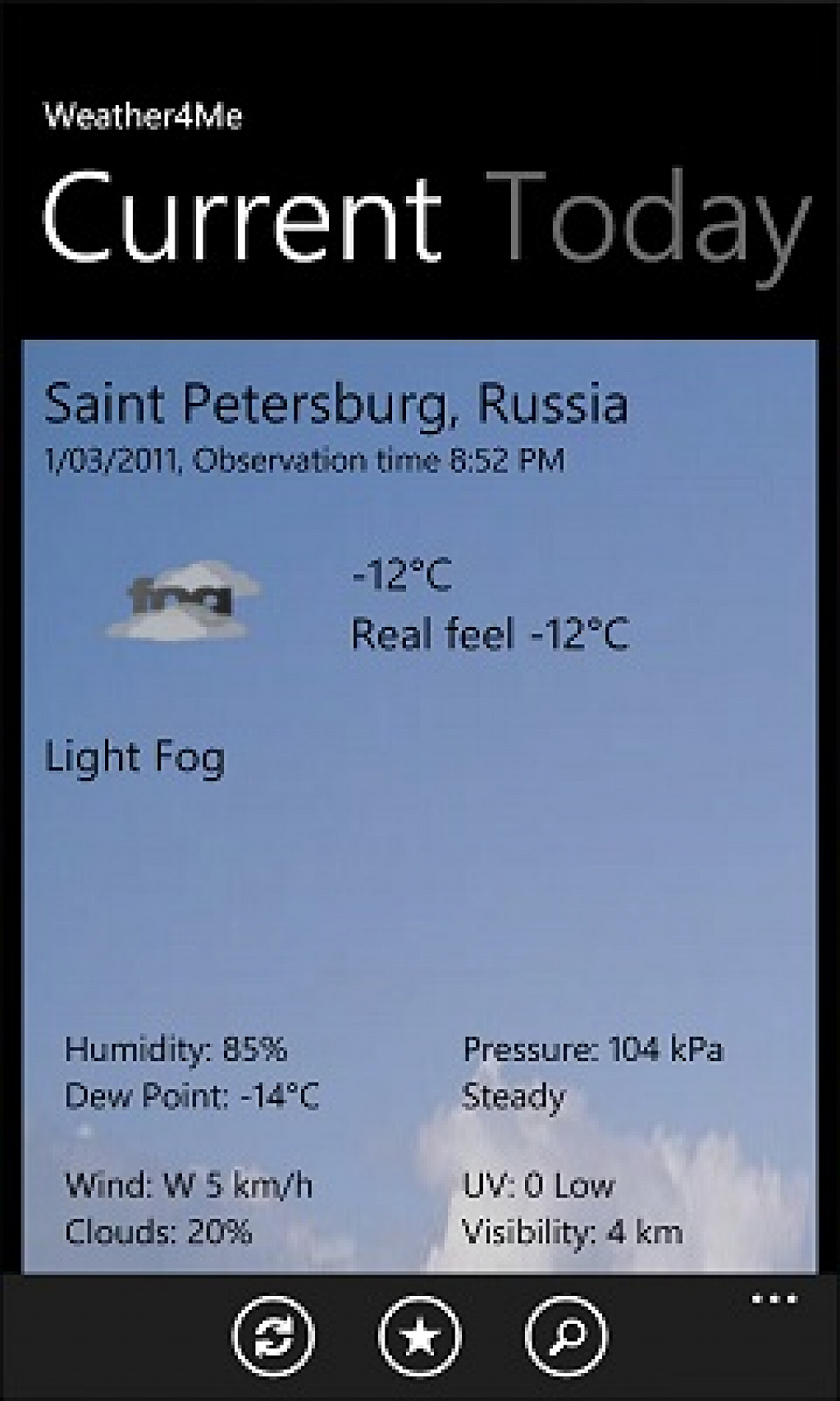 weather4me
