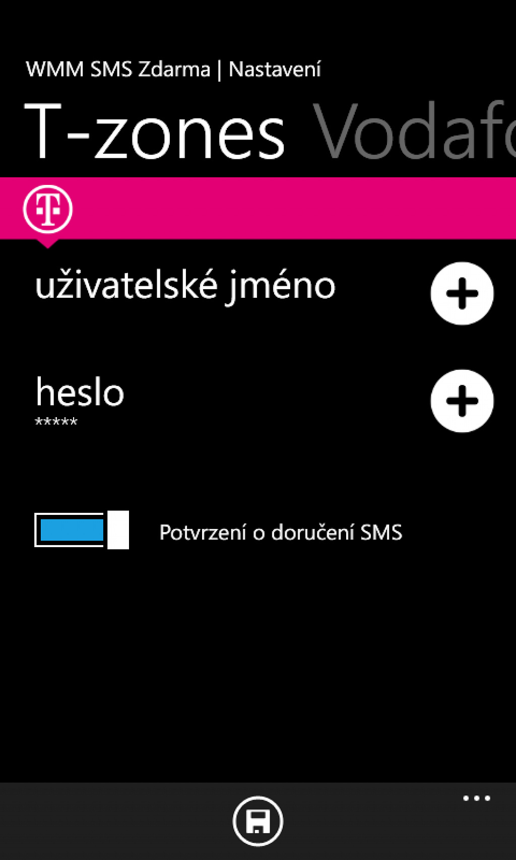 WMM SMS Zdarma